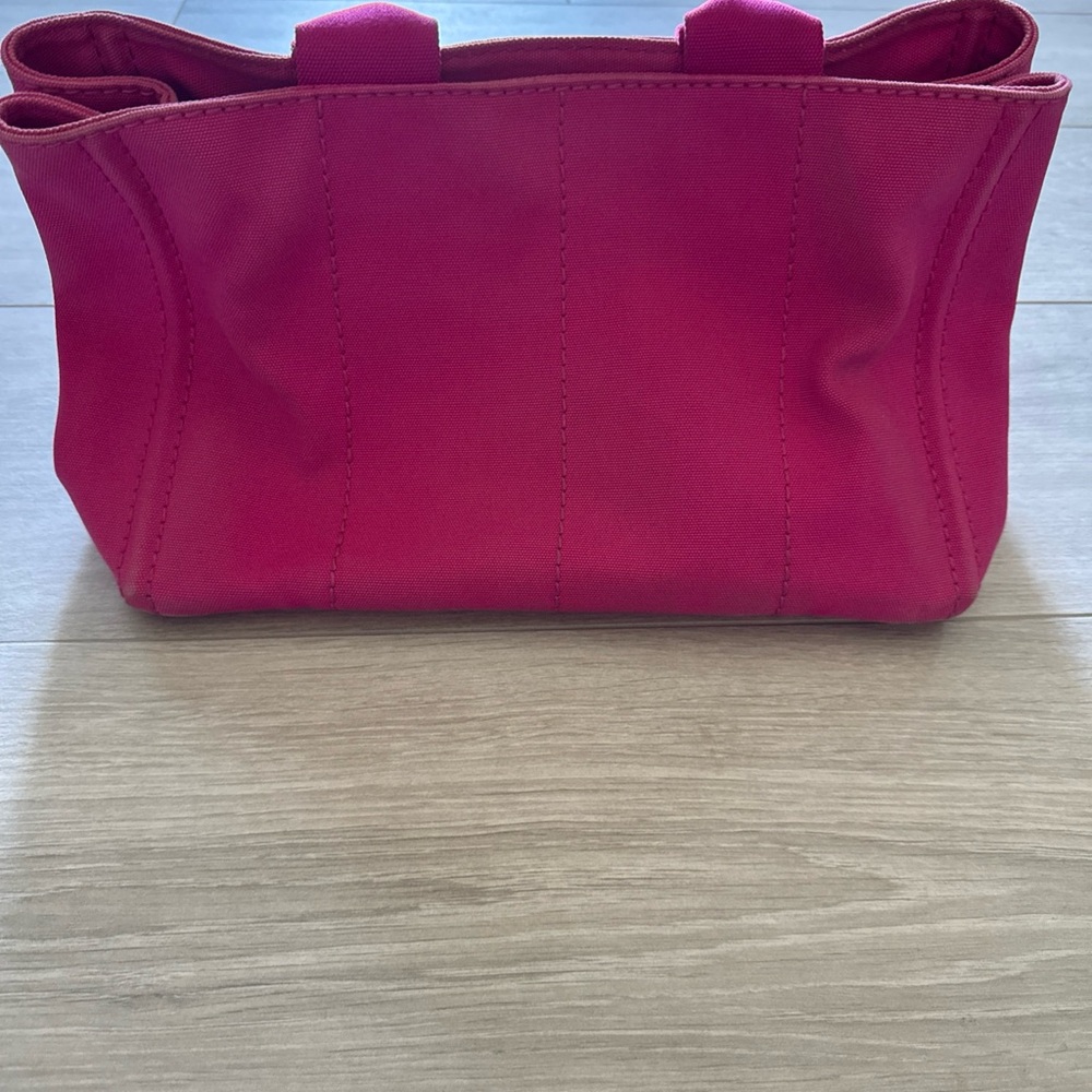 Prada Fuchsia Canvas Tote - Picture 2 of 8